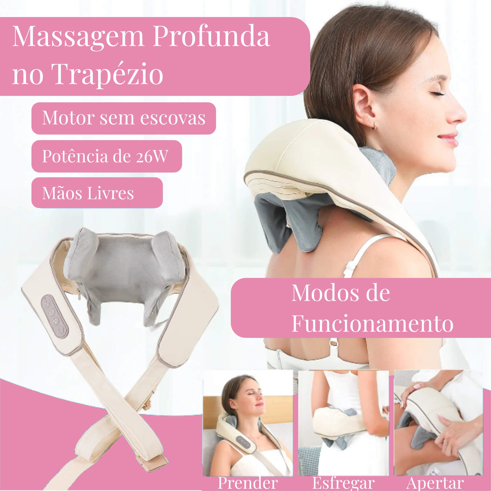 DeepRelax Pro: Massageador