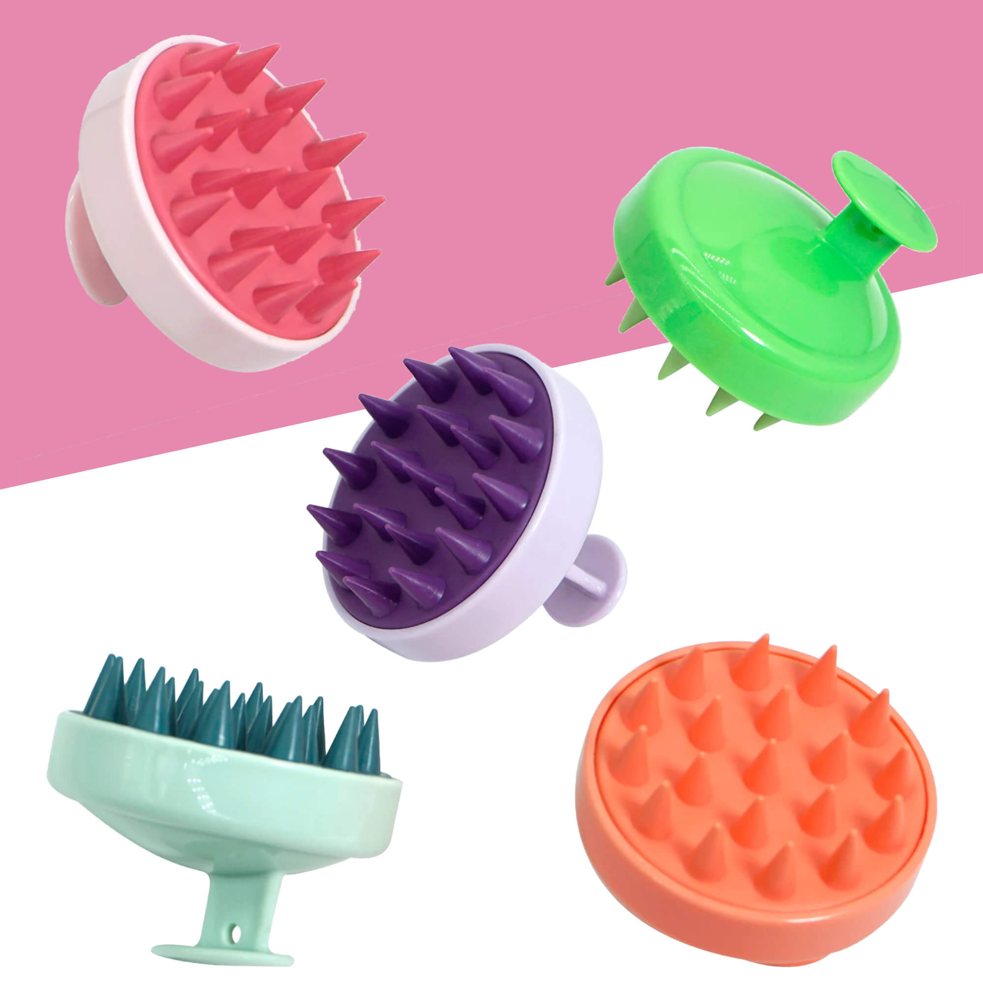 ScalpSpa Pro: Escova Estimuladora de Silicone