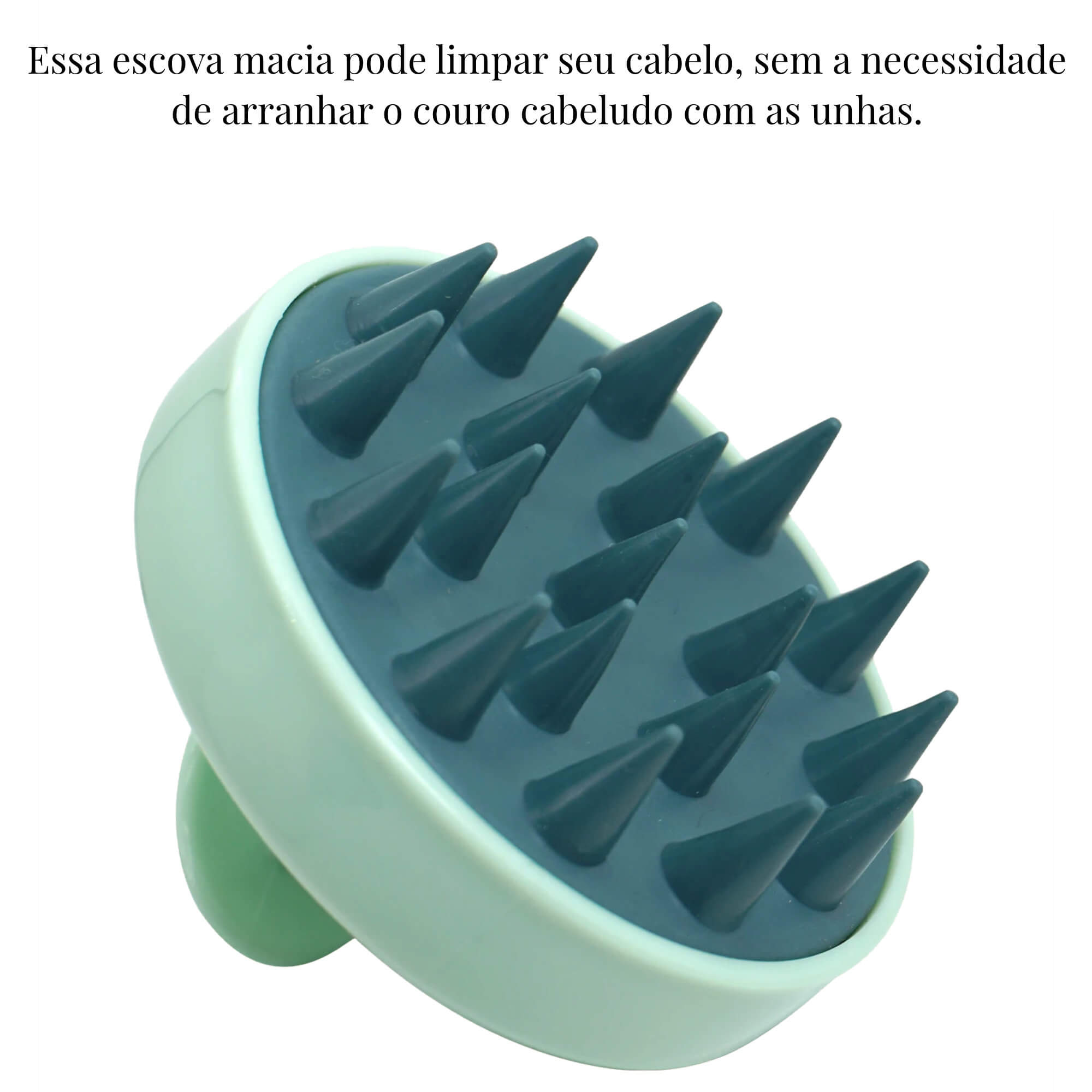 ScalpSpa Pro: Escova Estimuladora de Silicone