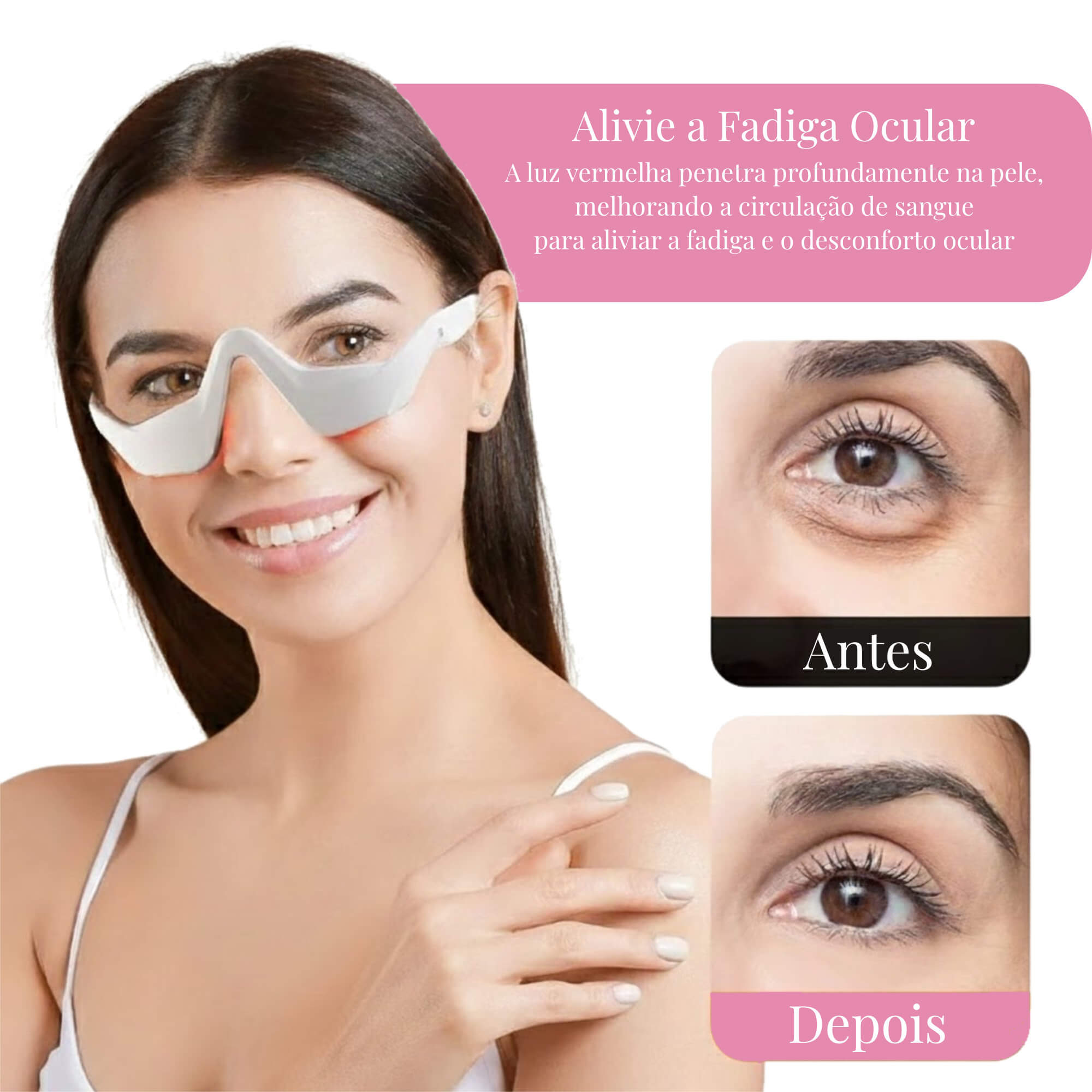 LumiPelle: Massageador Rejuvenescedor para Olheiras e Bolsas